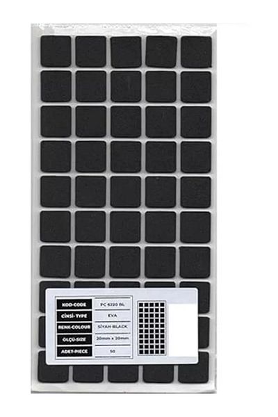 Mu Art Ahşap Protector de podea sub mobilier Eva 20 * 20Mm
