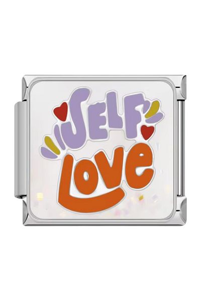 Dumledo Self Love Steel Italian Charm