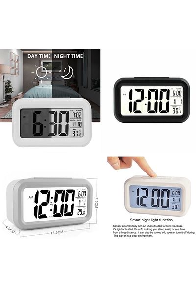 Kanonik Education Digital Alarm Table Clock