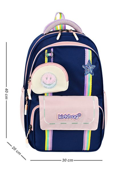Çınka Bags Thermal Nutrition Orthopedic Back Supported Backpack School Bag Set 3 Piece Set
