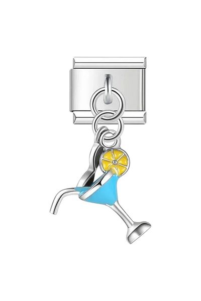 Dumledo Summer Energy Blue Cocktail Steel Italian Charm