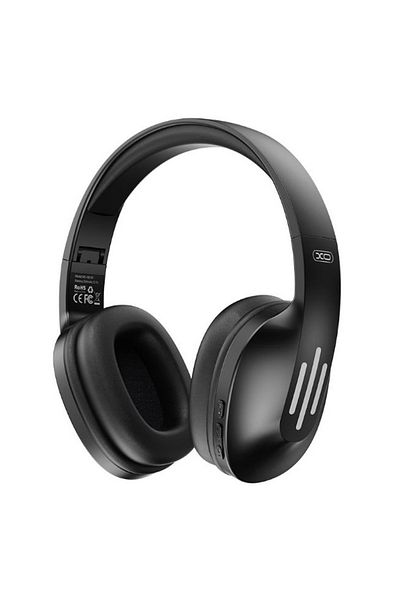 REDz Accessories Căști wireless XO-BE39, microfon, autonomie baterie 20 de ore, Bluetooth, supraauriculare, 200mAh, negre