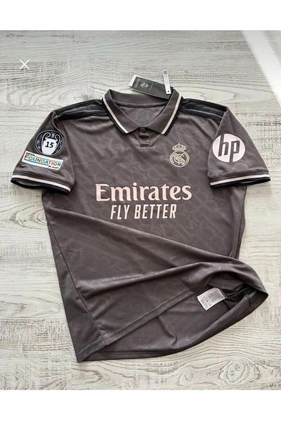 BARBITOS R.Madridd 2024/25 New Season Kylian Mbappe Gray Adult Alternate Jersey-Zp02