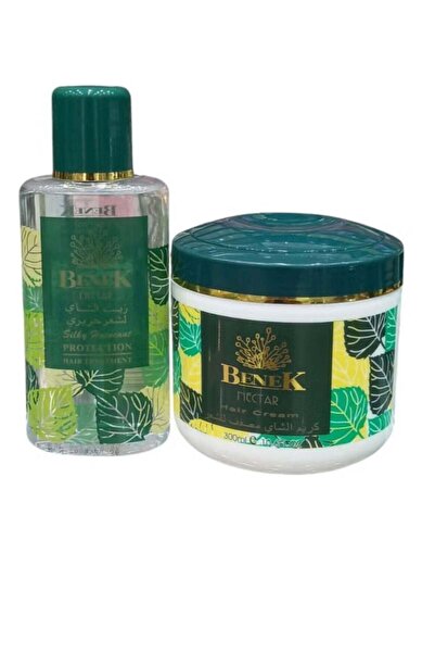 benek زيت شجرة الشاي للشعر الحريري 12 مل مع كريم زيت تصفيف الشعر 300 مل