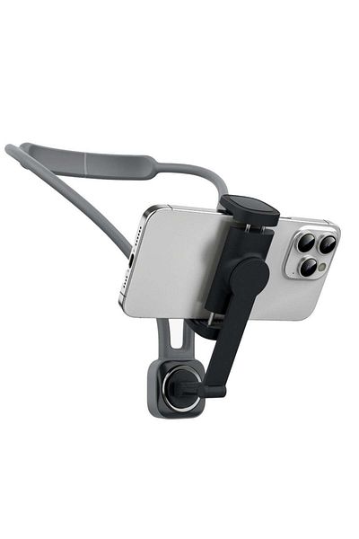 porodo Smartphone Neck Mount with U-Shaped Design for Hands-Free Recording