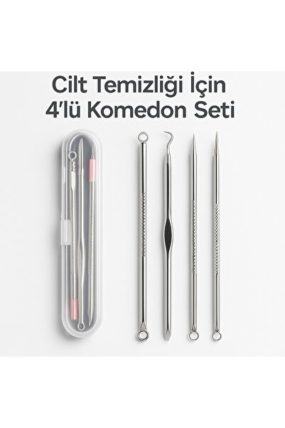 obrigado Paslanmaz 4’lü Siyah Nokta & Akne Temizleyici Set – Gözenek Temizley...