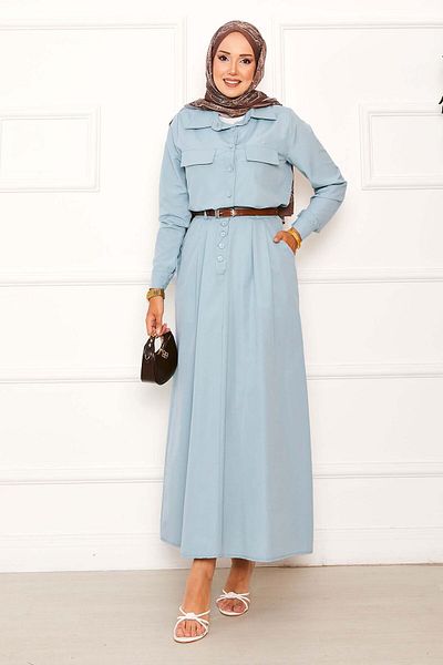 EBRUTESETTÜR Double Suit with Pocket Detail Skirt