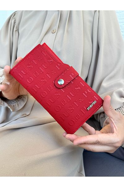 Just Polo محفظة نسائية متعددة الأقسام مع حجرة للعملات المعدنية والبطاقات