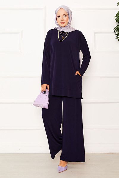 EBRUTESETTÜR Pocket Detailed Sandy Double Set
