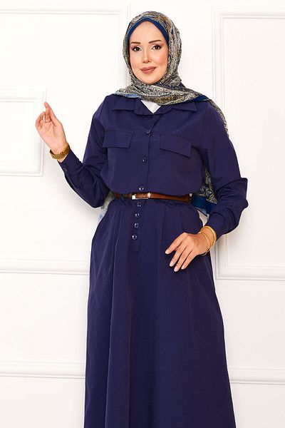 EBRUTESETTÜR Double Suit with Pocket Detail Skirt