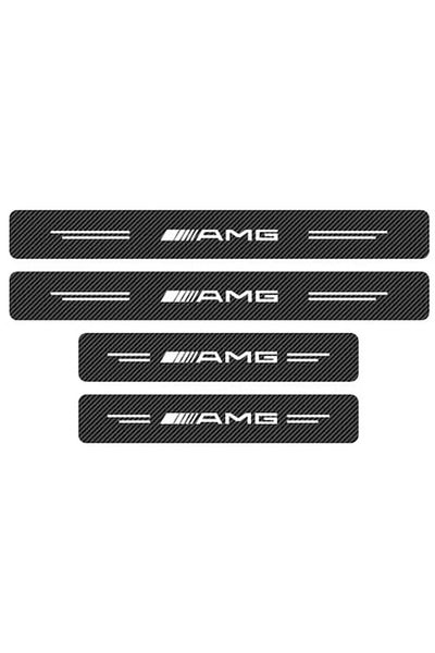 MAF Set 4 bucăți pentru Mercedes AMG - Carbon Fiber Anti-Scratch Stickers
