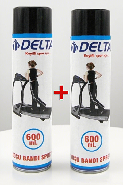 Delta 2 Li Koşu Bandı Spreyi Yağı 600 ml Silikon Kosu Bandi Yağlama Aleti 2li Set