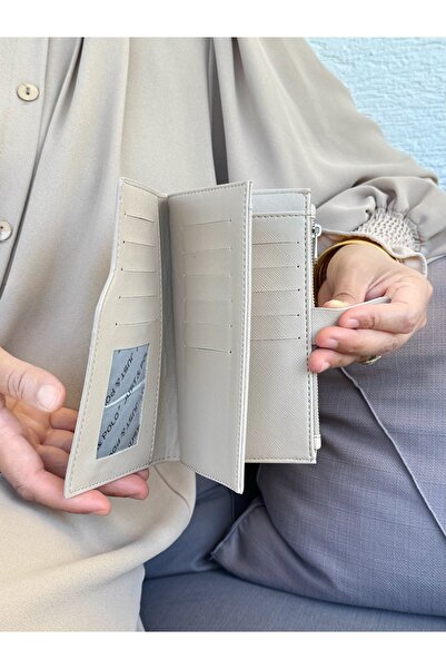 Just Polo Women's Stone Multi-Eye Wallet with Coin and Card Compartments