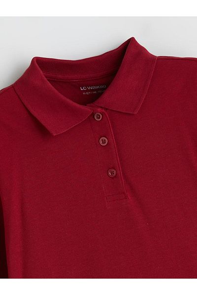 LC Waikiki New Season Polo Neck Girls T-Shirt - W51132Z4
