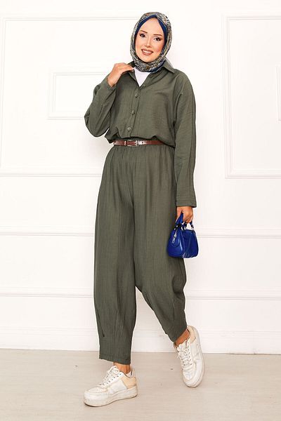 EBRUTESETTÜR Comfortable Fit Shalwar Trousers Suit