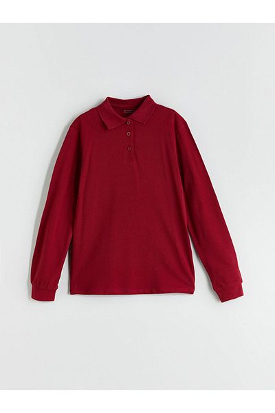 LC Waikiki New Season Polo Neck Girls T-Shirt - W51132Z4