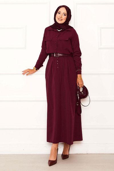 EBRUTESETTÜR Double Suit with Pocket Detail Skirt