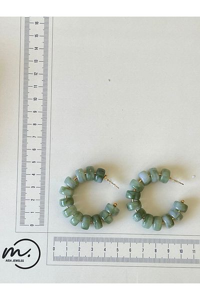 Rupen Kraft Colorful Ring Seasonal Elegant Earrings