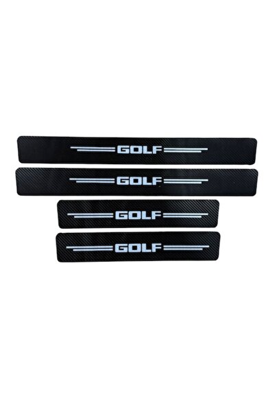 MAF Set 4 bucăți pentru VW Golf Carbon Fiber Stickers