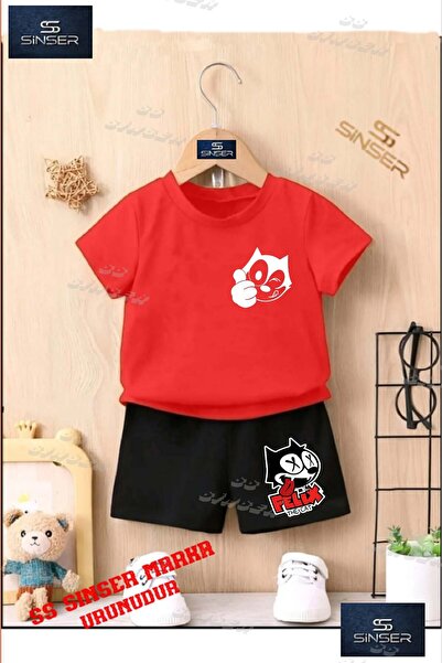 SS SİNSER Tricou cu gât rotund imprimat personalizat pentru copii UNISEX „FEL...