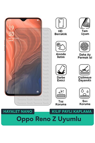 Milat Tech غطاء حماية نانو لهاتف أوبو رينو زد متوافق مع فيلم حماية الشاشة مقا...