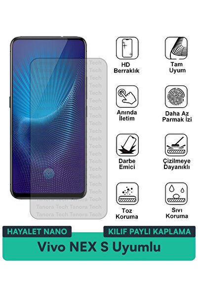 Milat Tech غطاء حماية نانو لهاتف فيفو NEX S متوافق مع فيلم حماية الشاشة مقاوم...