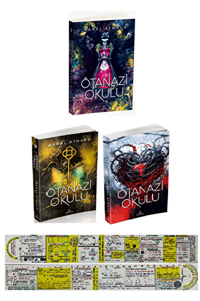 Ephesus Yayınları Ötanazi Okulu 2-3-4. Kitaplar Set Maral Atmaca + Mat. Öğret...