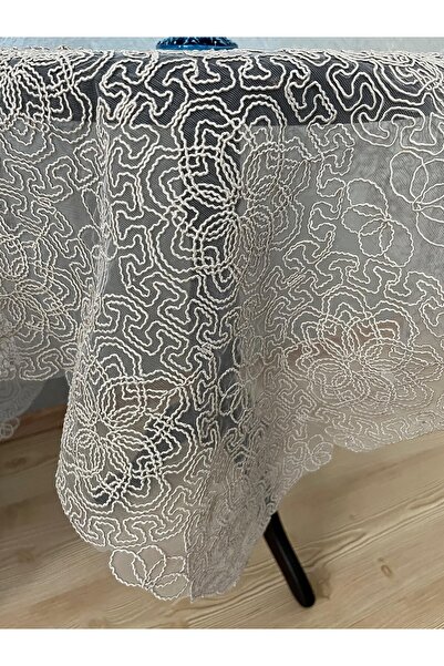 ZESA HOME Fiskos Tablecloth Tulle Laced Dowry Holder