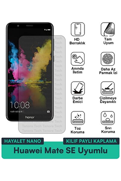Milat Tech حافظة هواوي ميت SE هايتل نانو متوافقة مع طبقة حماية الشاشة مقاومة ...