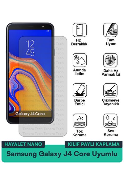 Milat Tech حافظة سامسونج جالاكسي J4 كور هايلايت نانو متوافقة مع طبقة حماية ال...