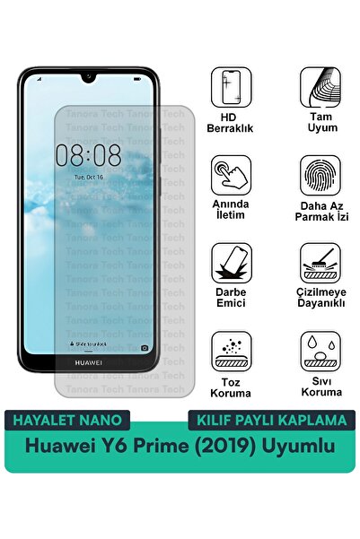 Milat Tech حافظة هواوي Y6 برايم (2019) هايلايت نانو متوافقة مع طبقة حماية الش...