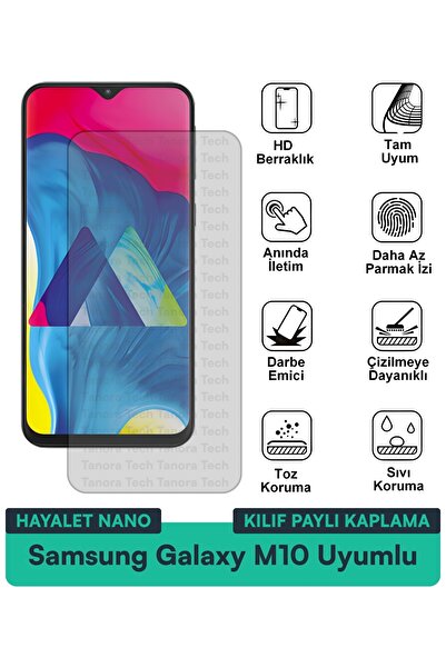 Milat Tech غطاء حماية نانو لهاتف سامسونج جالاكسي M10 متوافق مع طبقة حماية الش...