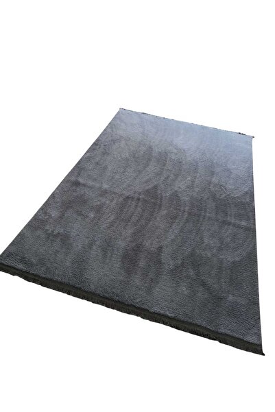 ALTUN CARPET Plush Carpet Modern Decorative with Flat Fringe Non-Slip Base Open Entrance