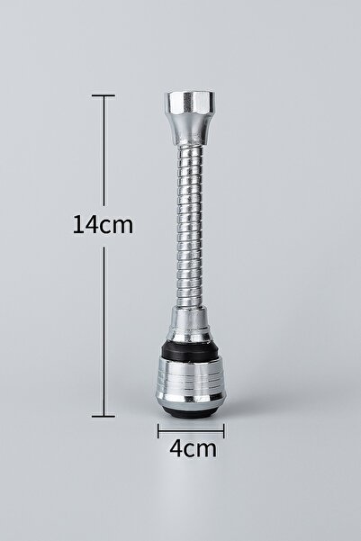 obrigado Premium Esnek & 2 Modlu Musluk Başlığı –Hortumlu Spiral, Su Tasarruflu & 360° Döner (Mutfak & Banyo)