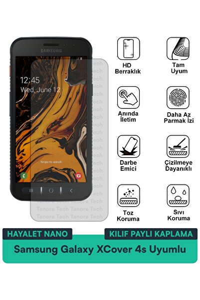 Milat Tech حافظة سامسونج جالاكسي XCover 4s هايلايت نانو متوافقة مع طبقة حماية...