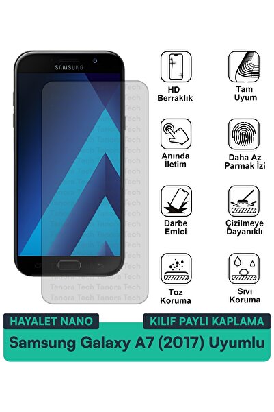 Milat Tech حافظة سامسونج جالاكسي A7 (2017) هايلايت نانو متوافقة مع طبقة حماية...