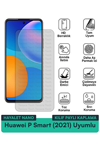 Milat Tech حافظة هواوي بي سمارت (2021) هايلايت نانو متوافقة مع طبقة حماية الش...