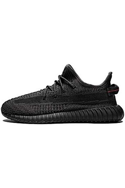 Generic Kids Boys Yeezy Boost 350 V2 Slip On Sneakers Shoes Casual - Black