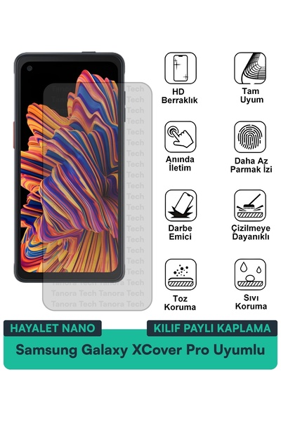 Milat Tech حافظة سامسونج جالاكسي إكس كوفر برو هايلايت نانو متوافقة مع طبقة حم...