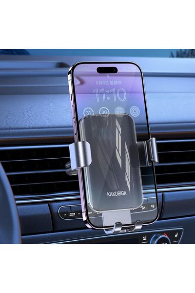 REDz Accessories Suport auto KSC-1496, Grilă de ventilație, Cleme laterale, Rotație 360°, Negru