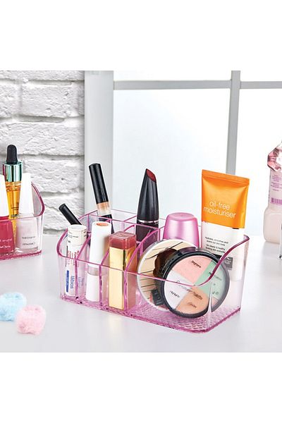 Mons Qlux Makeup Organizer Makeup Jewelry Organizer Desktop Makeup Jewelry Organizer Transparent