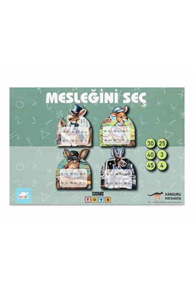 Hopiers لعبة الكنغر اختر المهنة الرياضية - تعلم عملية القسمة |   2-5 لاعبين |...