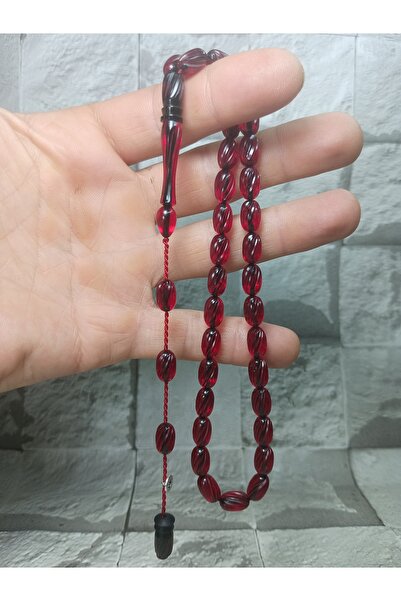 Tasarım Carved Craftsmanship Fire Amber Prayer Beads Şükür Baba