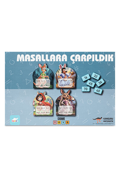 Hopiers Kangaroo Multiplication of Mathematical Problems Game - Multiplication Table Learning |   7-9 Years |   Müfredata Compatible