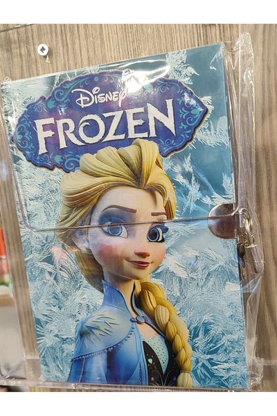 ada çanta kırtasiye Hardcover Hard Cover Locked Agenda Diary Multi-Purpose A5 Size Lined Notebook Frozen Figure Ad7