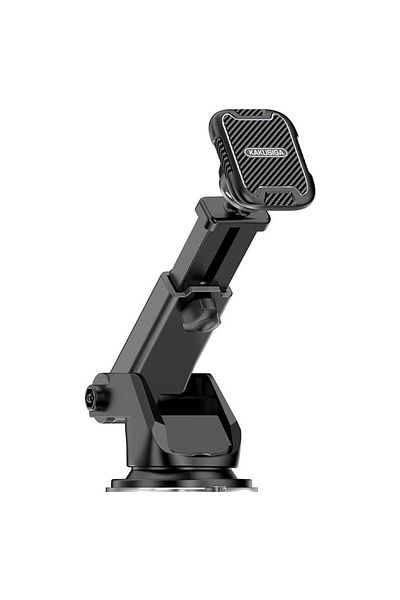 REDz Accessories Magnetic Holder KSC-473A, Dashboard Mount with Suction Cup, Adjustable Arm, Black