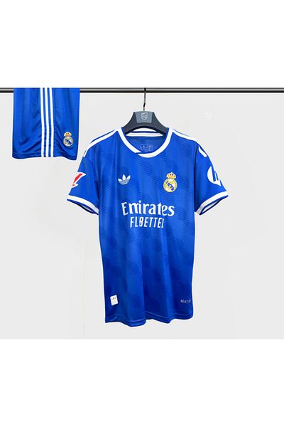 ماركة غير محددة Real Madrid third football shirt two-piece set for the new 2026 season