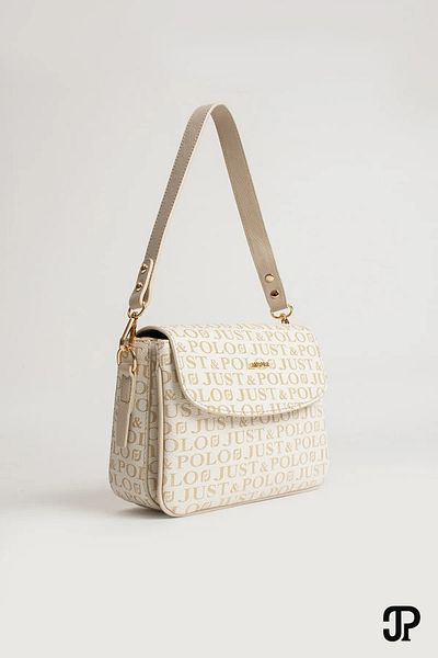 Just Polo Women's Waterproof Stylish and Comfortable Medium Size Shoulder Bag Shopper P232197Pc