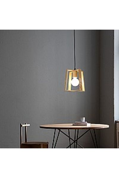 Hummer Single Wooden Pendant Lamp E27*1L