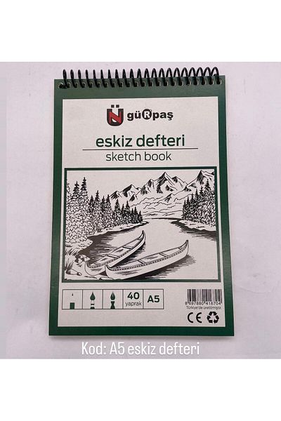 Gürpaş Sketchbook 40 Yp A5 170 Gr